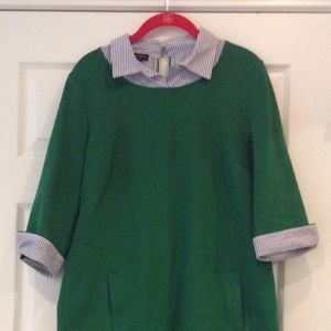 Talbots Kelly Green Dress. Worn once